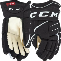 CCM JetSpeed FT350 Hockey Gloves – Senior – Navy/White – 15.0×22