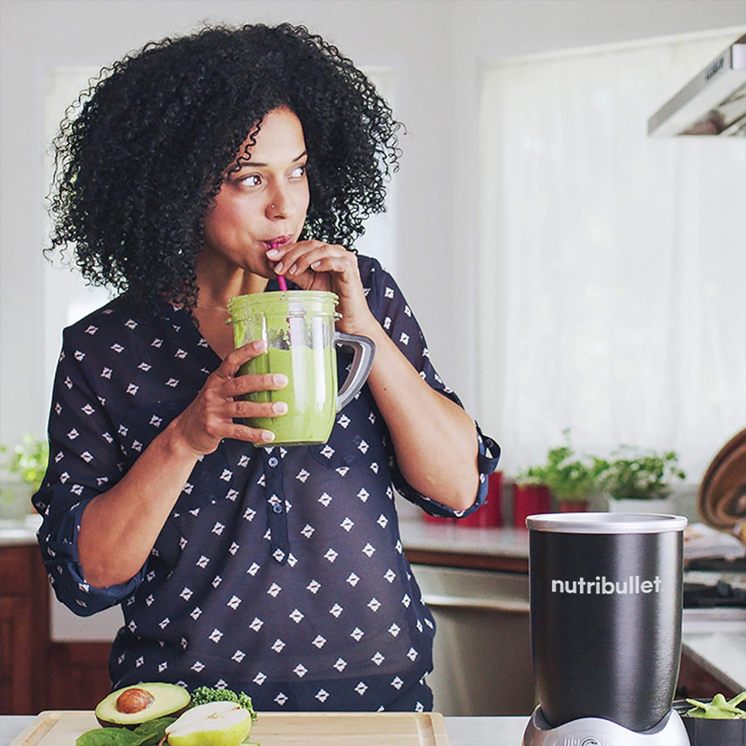 nutribullet RX Personal Blender for Shakes, Smoothies, Food Prep, and Frozen Blending, 45 Ounces, 1700 Watts, Black (N17-1001) - Image 6